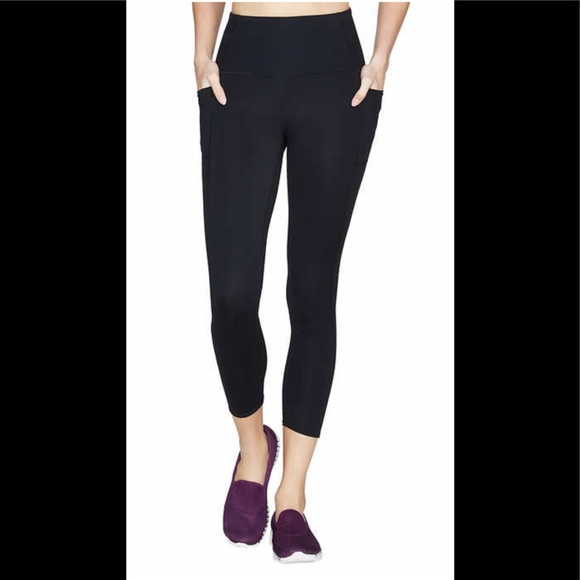 NWT Skechers Black + Size Go Flex Go Walk Leggings - Picture 1 of 4